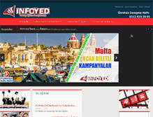 Tablet Screenshot of infoyedyurtdisiegitim.com